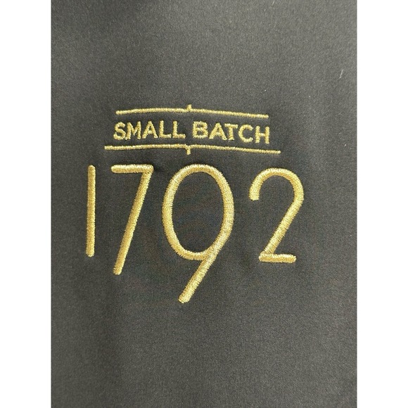 1792 Small Batch Bourbon Black Soft Fleece Lined Full Zip Jacket XL Core365